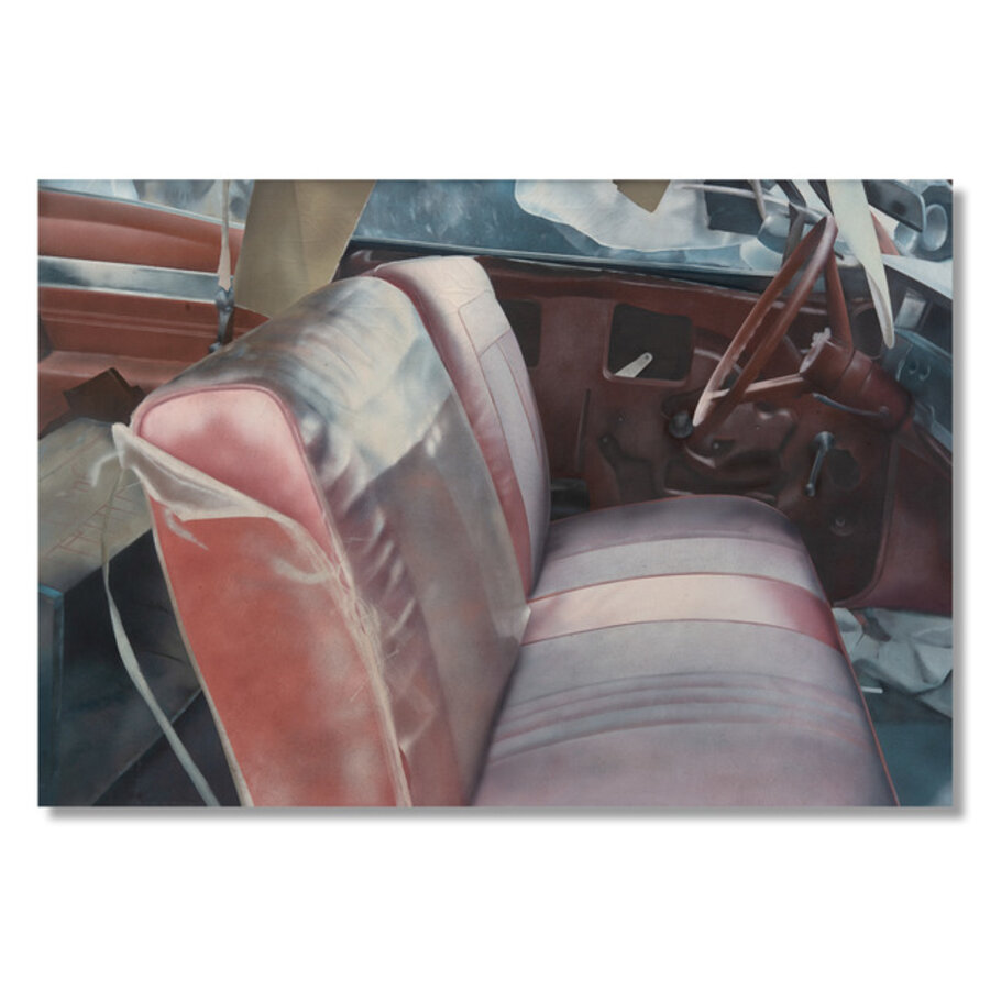 Arrested Vehicle Silver Upholstery