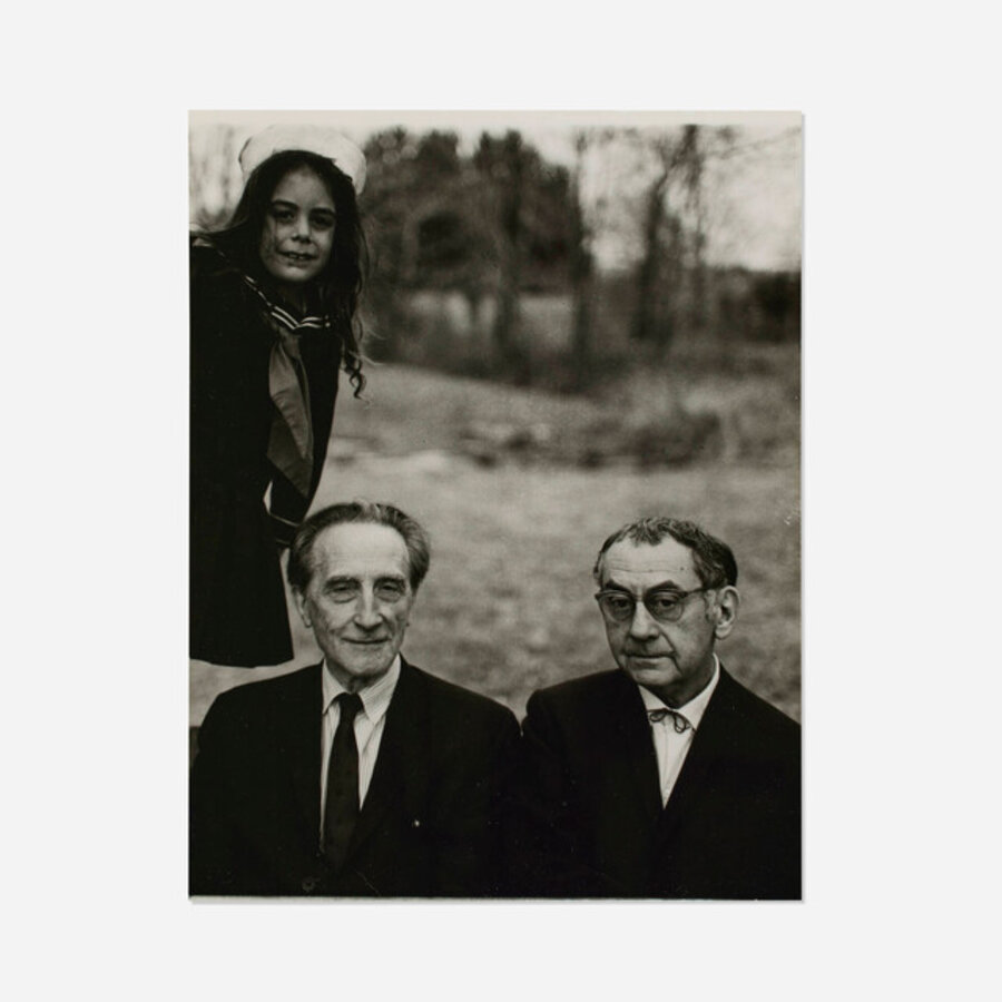 Marcel Duchamp, Man Ray and Laurie Savage