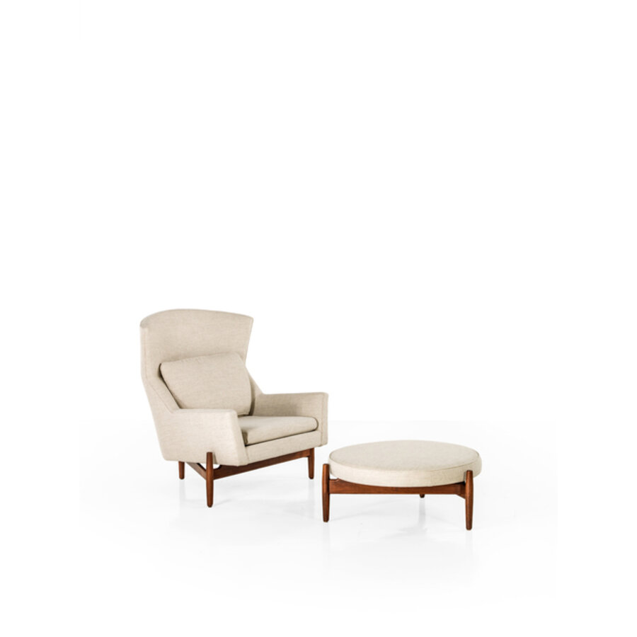 Ottoman And Armchair