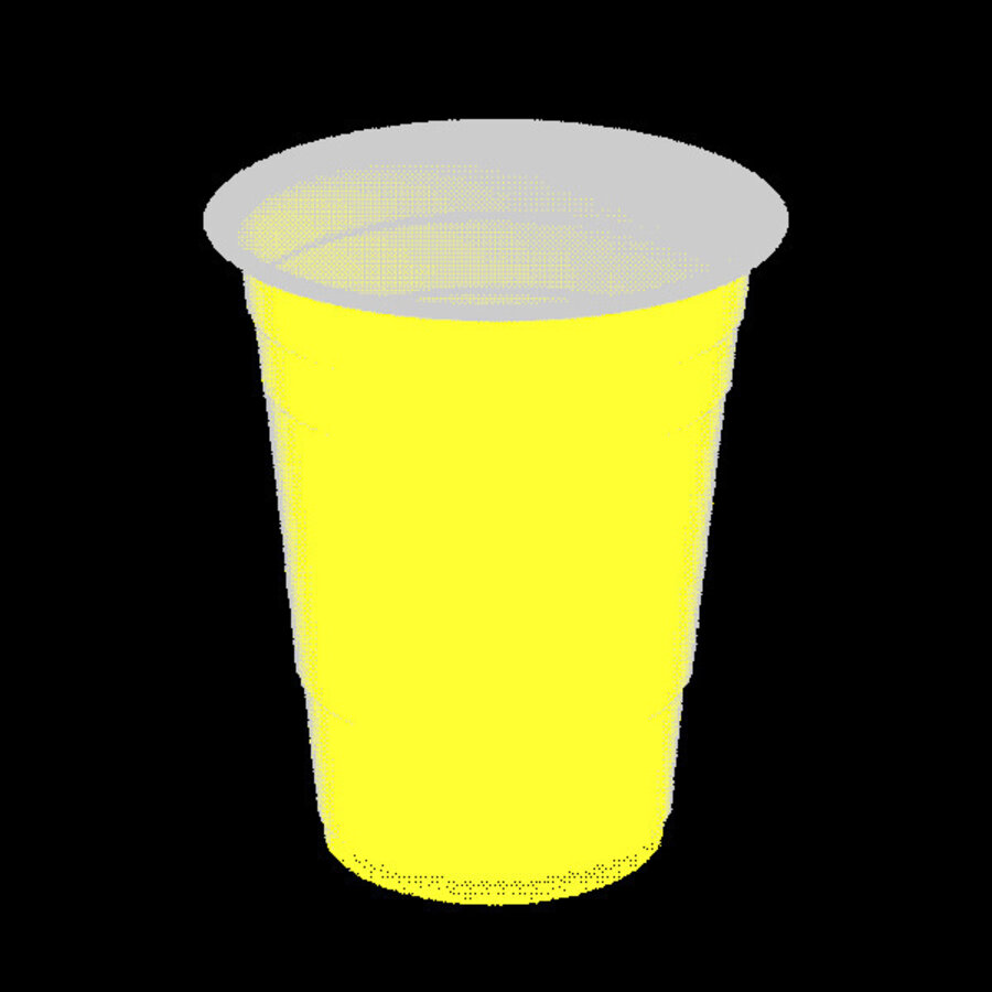 Web Safe Cup #FFFF33