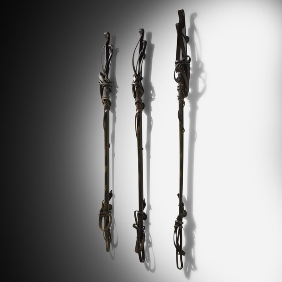 exterior door handles from Rosecliff, Inc., set of three