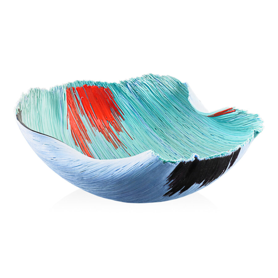 Untitled filet-de-verre vessel from the Tierra del Fuego series, The Netherlands