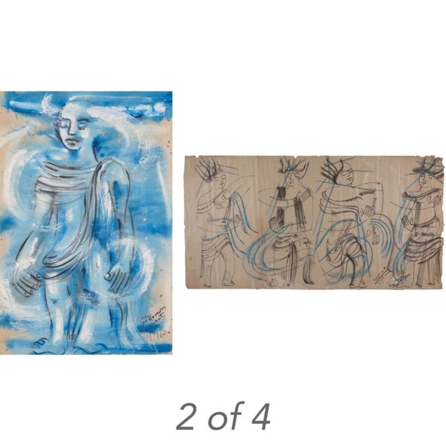 (i) The Unknown Spirit; (ii)Fueled in the Wild Trajeetories (sic) of Your Rays; (iii) Untitled; (iv) The Lapis