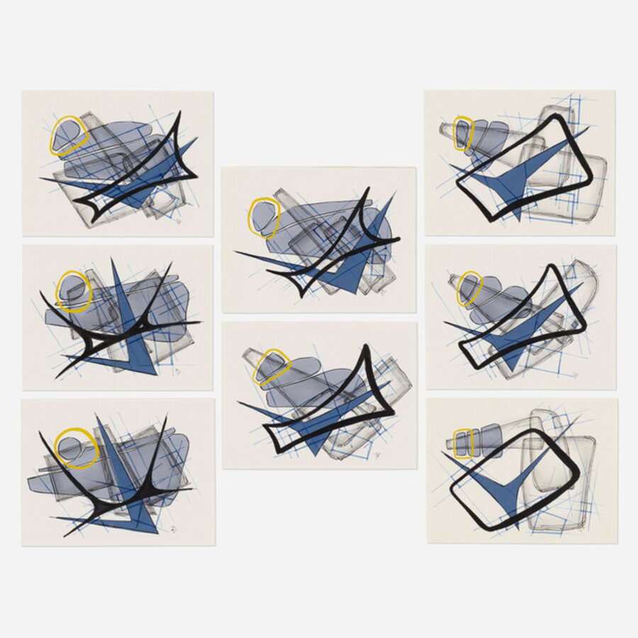 Untitled (eight works)