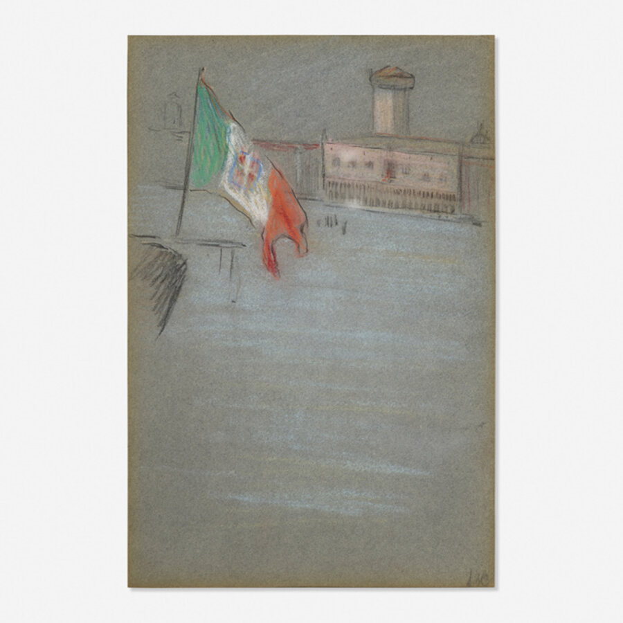 Venetian Scene (#18 from sketchbook)