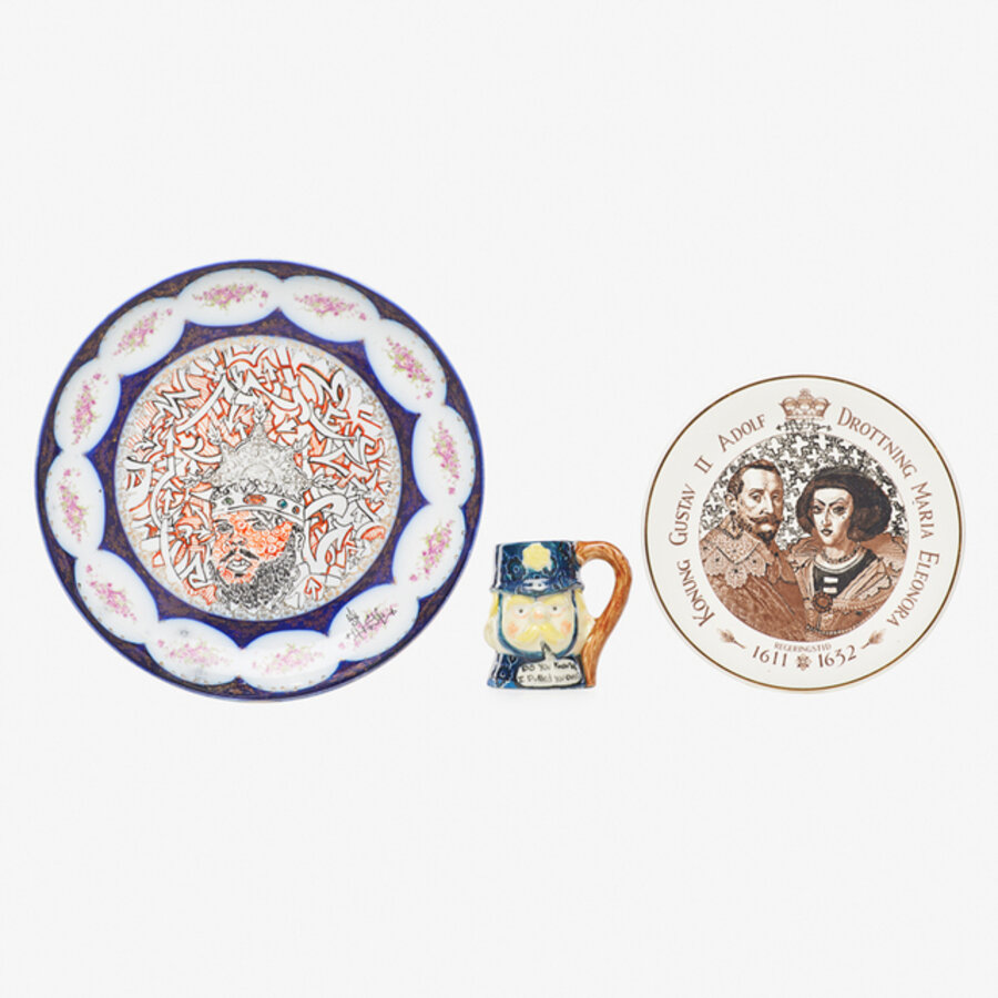Two plates and one mug, USA