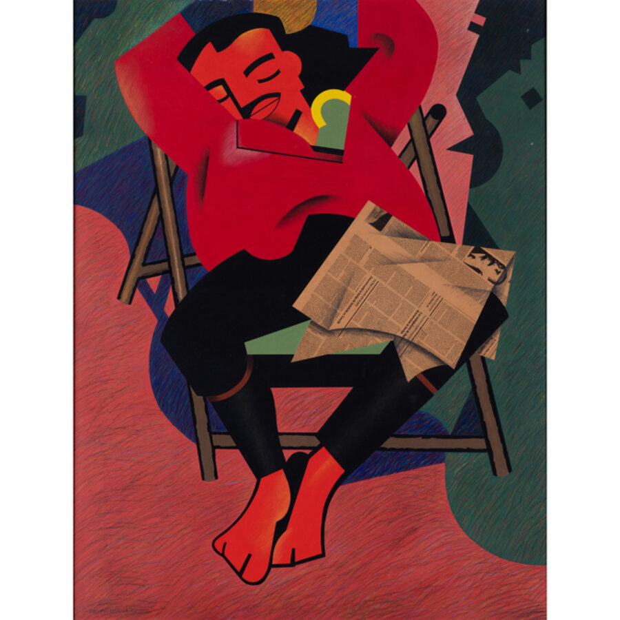 Lecteur assoupi