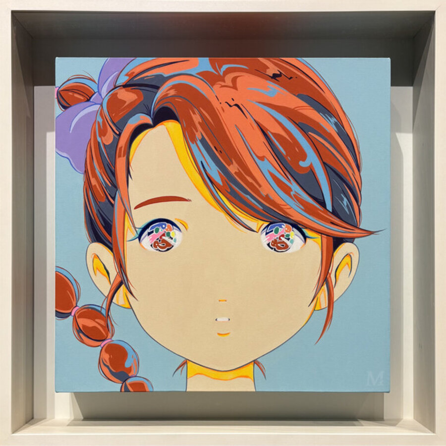 Can not recall her face (Blue)