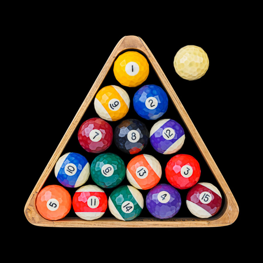 Battuto Pool Balls, Washington State