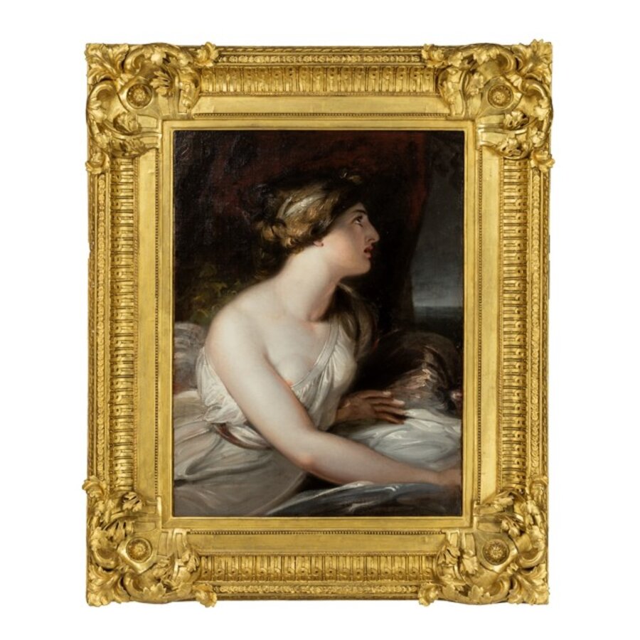 Emma, Lady Hamilton as Ariadne by Richard Westall R.A.