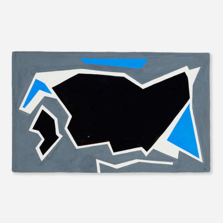 Blue, Grey, Black