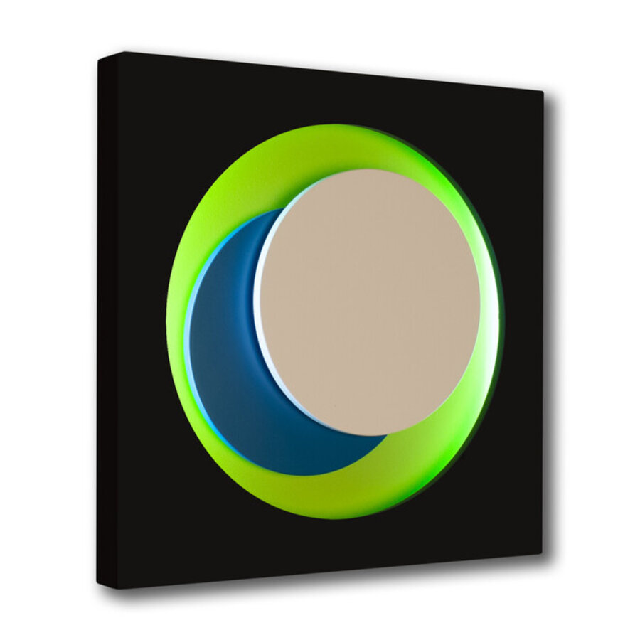 Cercle Noir et Vert