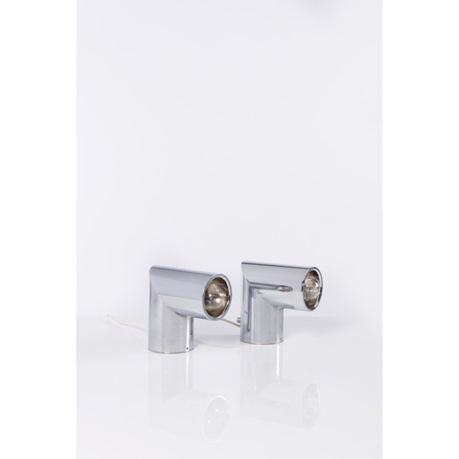 Geometral - Pair of table lamps