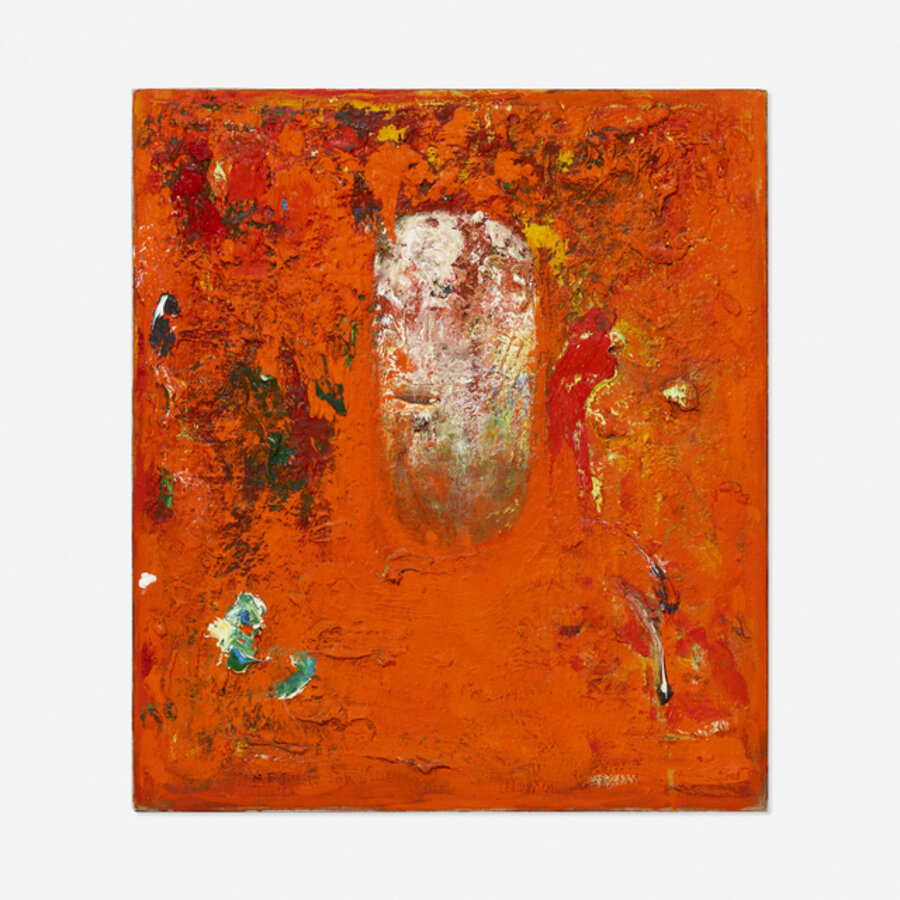 Untitled (Orange Painting)