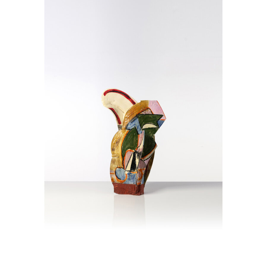 Winged Figure: cubist