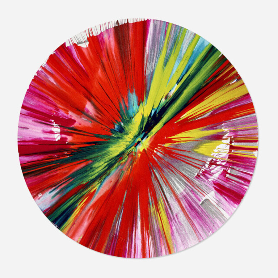 Circle Spin Painting