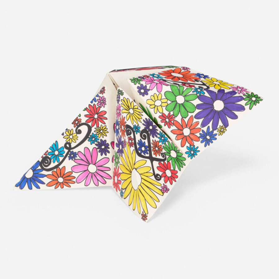 Cootie Catcher #6 (The Flower One)