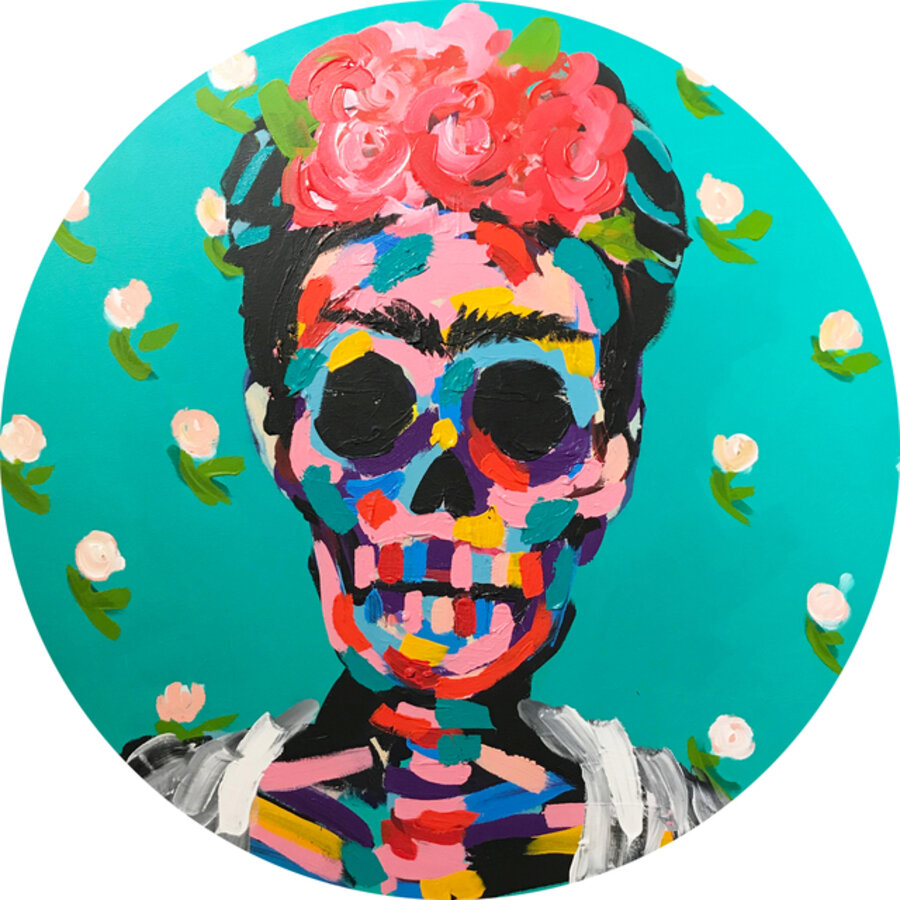 Frida in Flowers