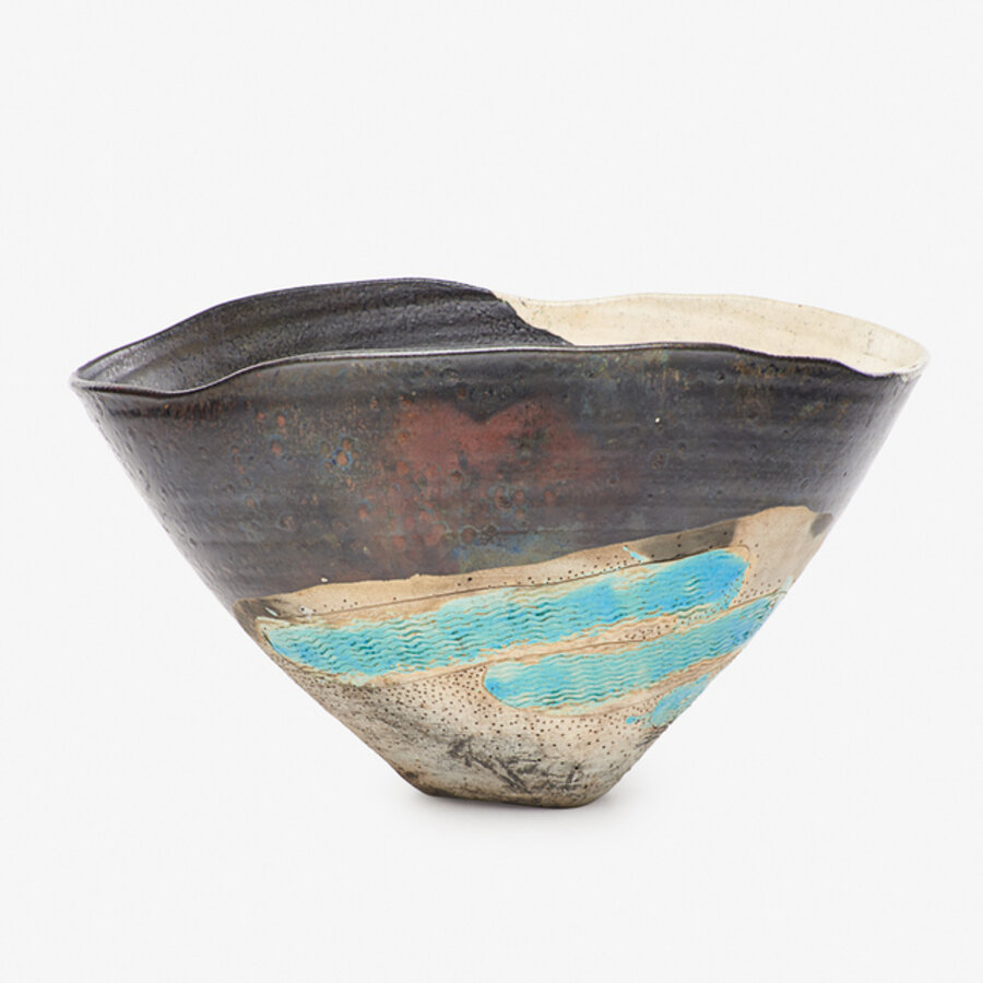 Dove Canyon bowl from the Landscape Series, Alfred, NY