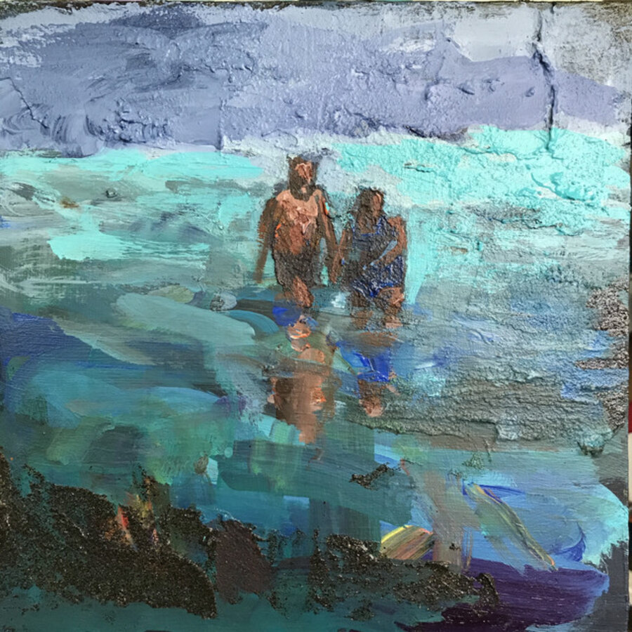 Couple in Surf