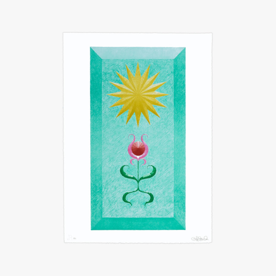 Landscape Growth Panel (Copper Oxide Green)