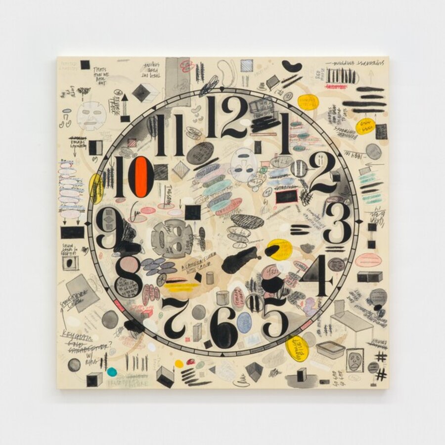 Untitled Timepiece (THE LANGUAGE TO DESCRIBE OUR PATHOLOGY HAS NOT YET BEEN INVENTED)