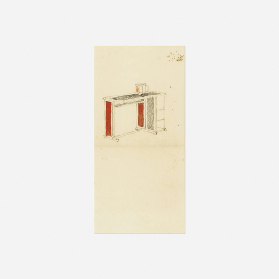 Untitled (study for a desk)