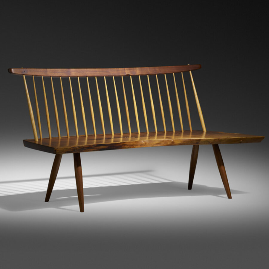 Bench with Back