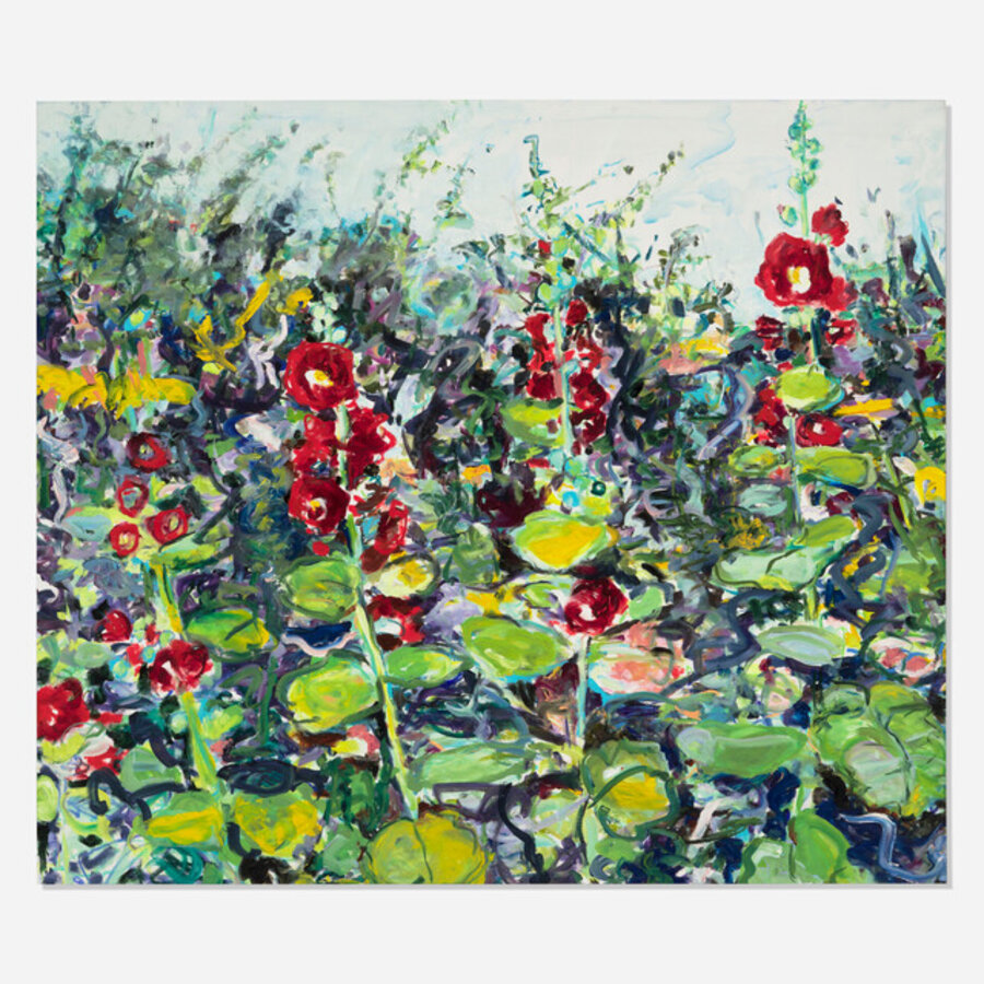P.F.W.'s Hollyhocks I