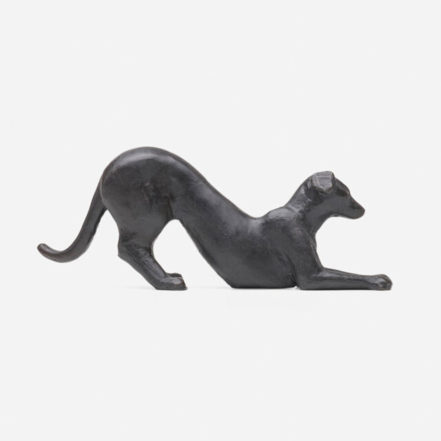 Stretching Dog Maquette