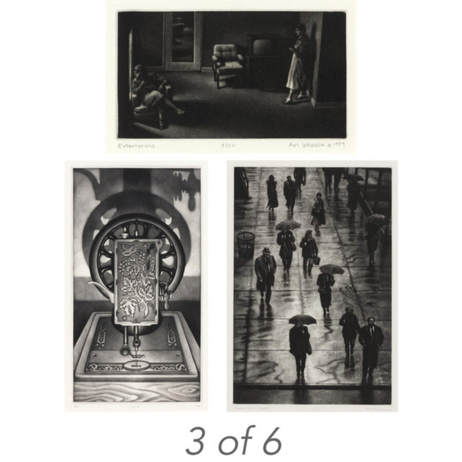 (i) SINGER II (ii) EXPECTATIONS; INTERMITTENT SHOWERS; DAYBREAK (iii) ROOFTOPS I; FINAL PREFACE (WINDOW WITH DARK LEAVES) (LUNDE 57; GRACE G065)