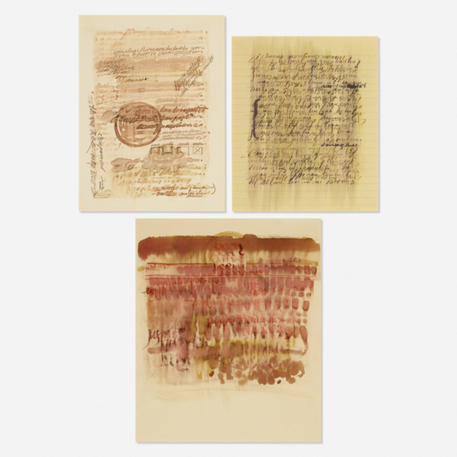 Untitled (three works)