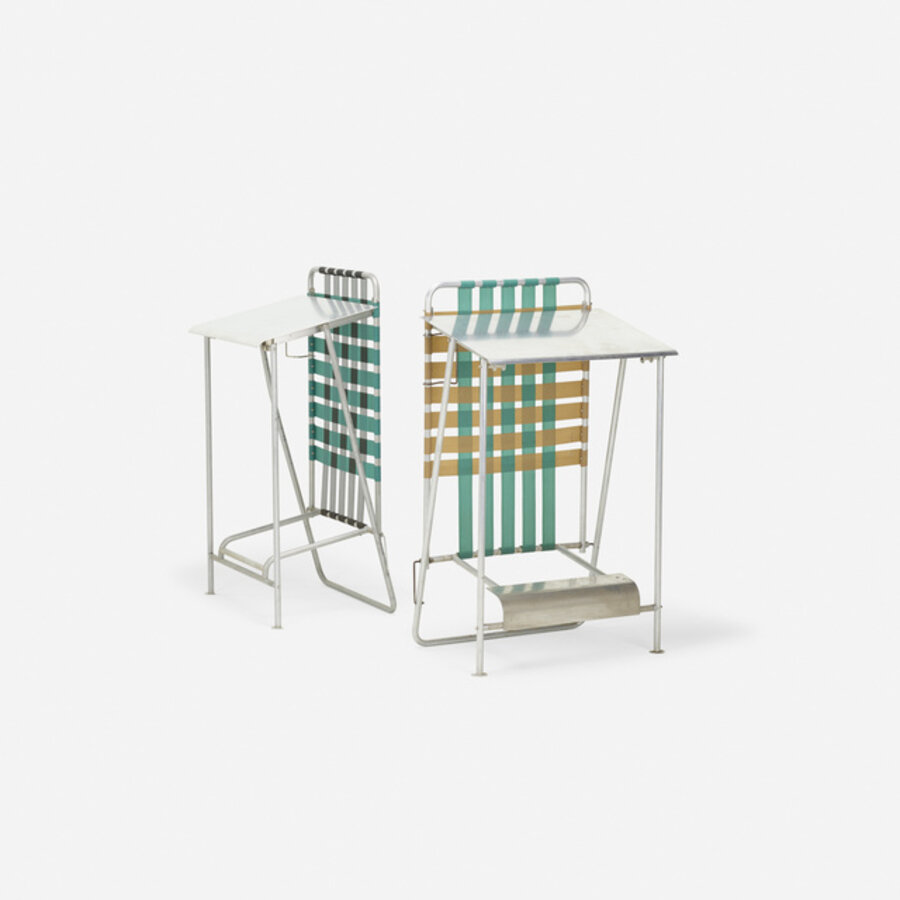 Standing, Folding Writing Desk and Standing, Folding Writing Desk (Prototype) (two works)