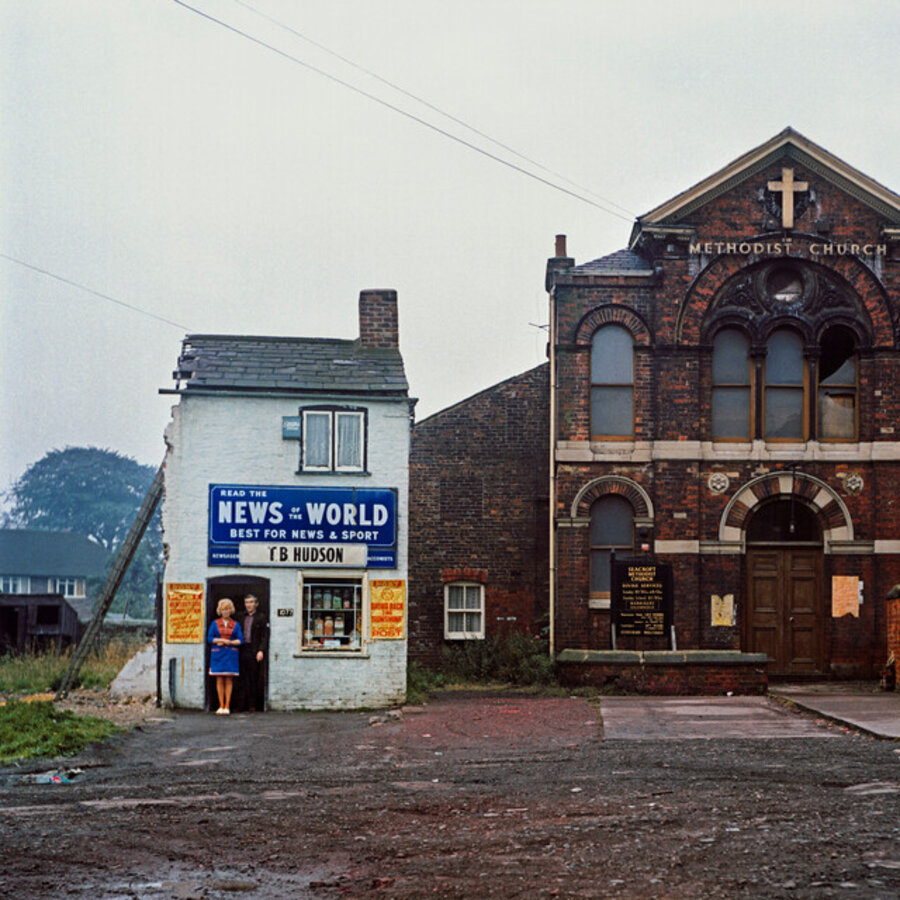 Mr. & Mrs. Hudson, by the Old Seacroft Chapel, York Road, Leeds