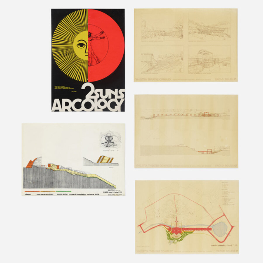 Arcosanti graphics collection