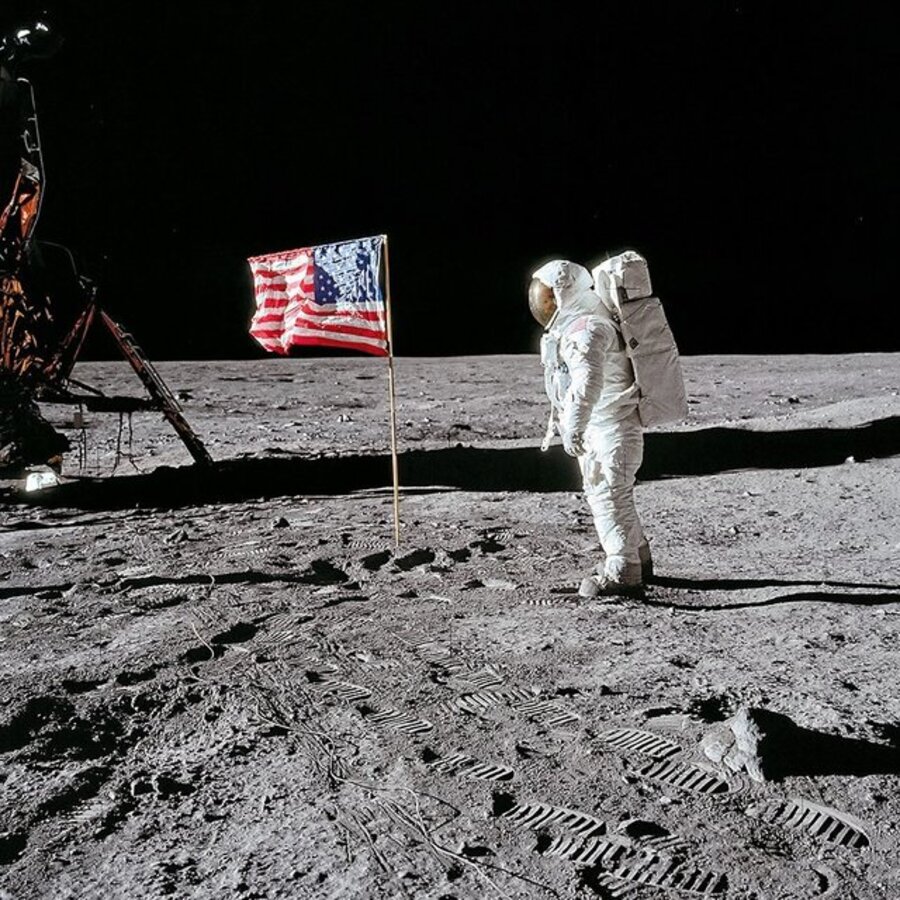 Apollo 11. ‘Flag on the Moon’