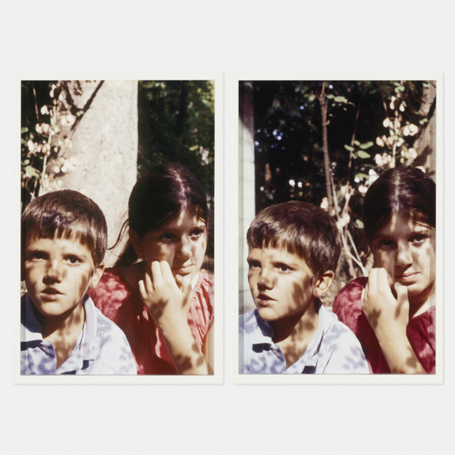 Exposure # 23, Munich, Nederlingerstrasse, 09.07.03, 3:03 pm (diptych)