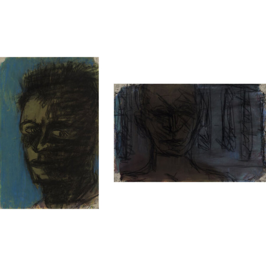 (i) Untitled, (ii) Man's Head