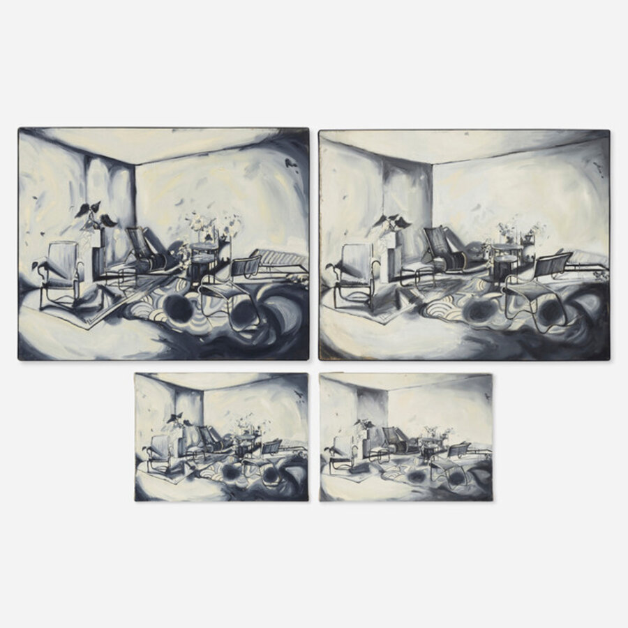 Living Room (1-4) (four works)