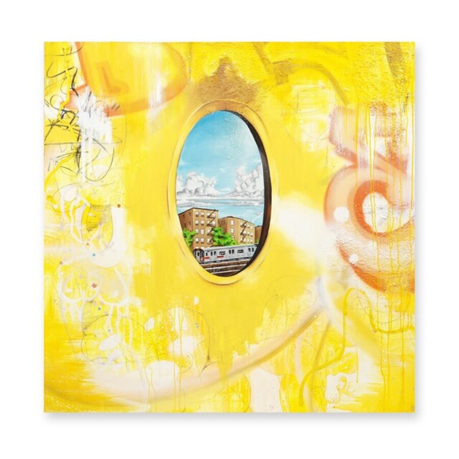 Yellow View From 161st Street