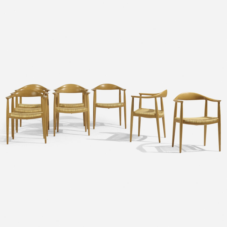 The Chairs, set of eight