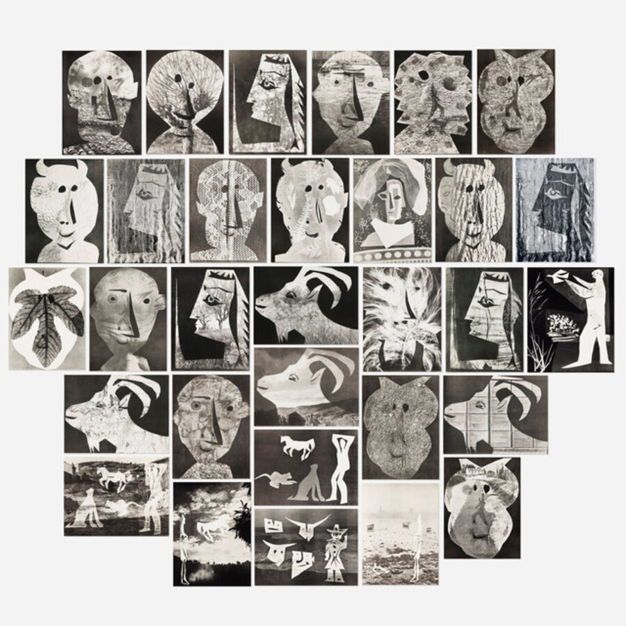 Pablo Picasso, André Villers, Jacques Prévert DIURNES. DECOUPAGES ET PHOTOGRAPHIES