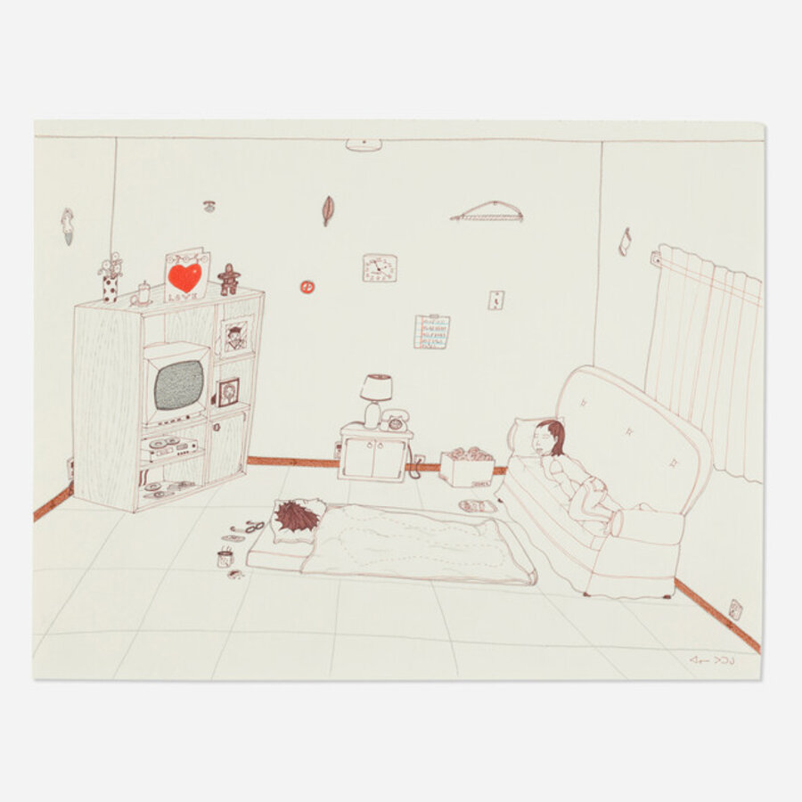 Composition (Taking a Nap)