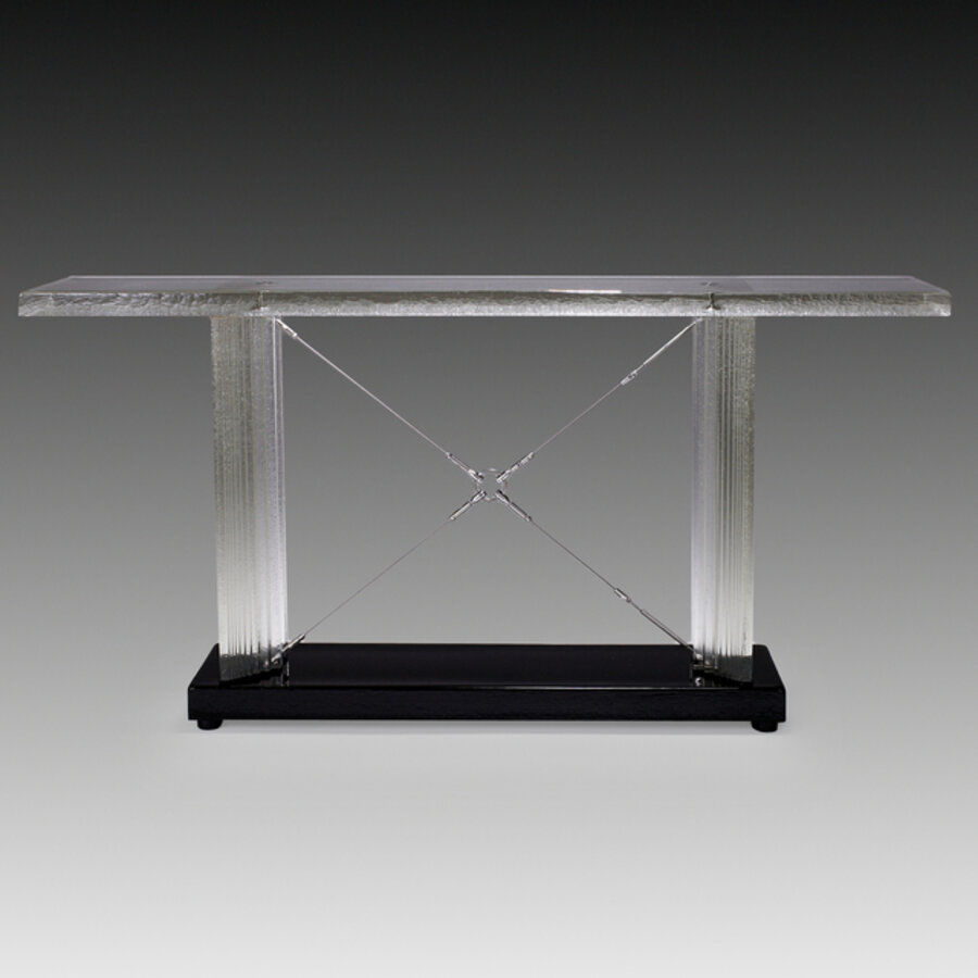 Tension console table, California