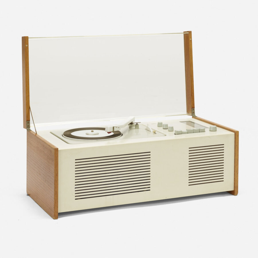 SK 5 Phonosuper radiogram with rare external Snow White speaker