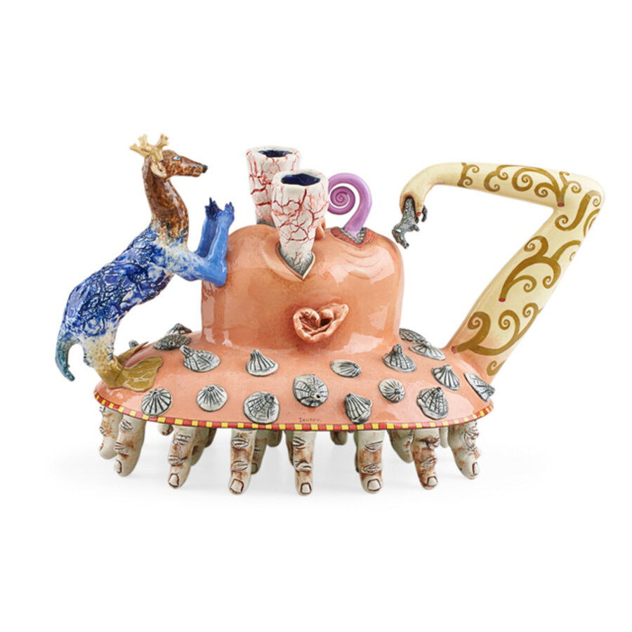 Teapot form, "Looking into the Future"