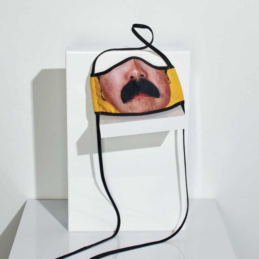 "Bo from Being and Having (detail)" Face Mask