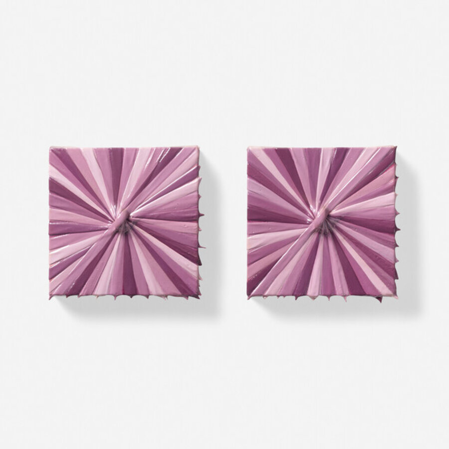 Purple Love IV (Rotation Diptych)
