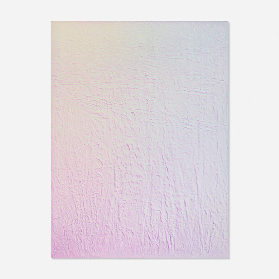 Mostly White Violet Gradient