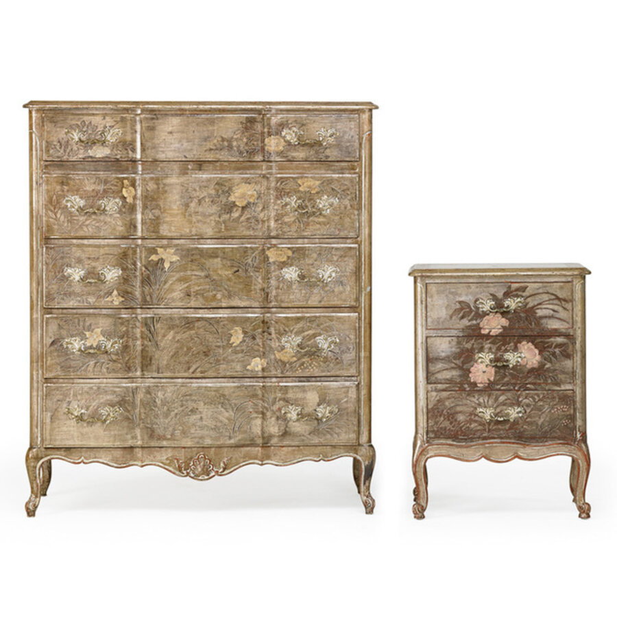 Tall dresser and nightstand, New York